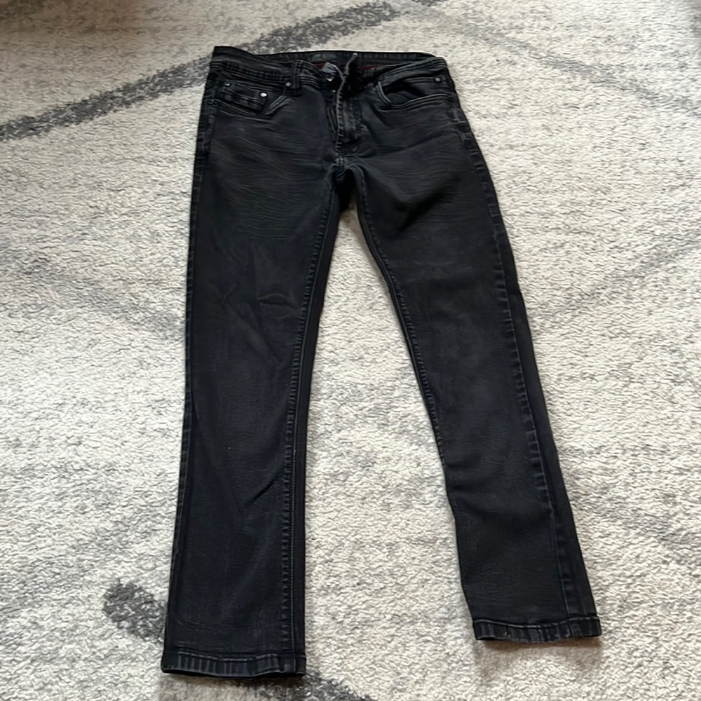 Steve’s Jeans 30/30 black slim cut jean